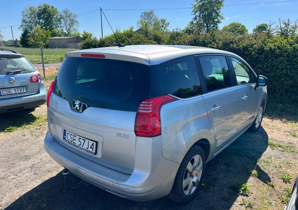 Peugeot 5008 cena 9999 przebieg: 173947, rok produkcji 2012 z Więcbork małe 154